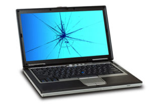 Broken laptop screen replacement