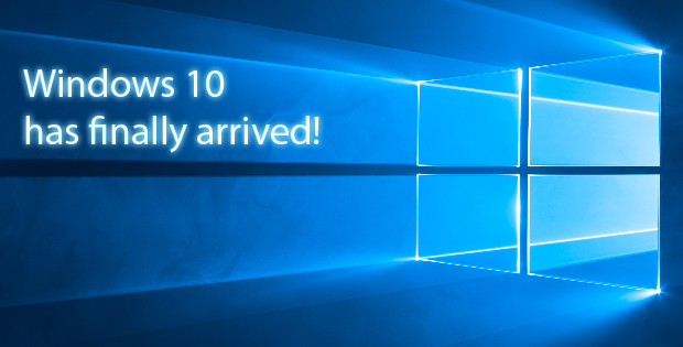 Windows 10 is here